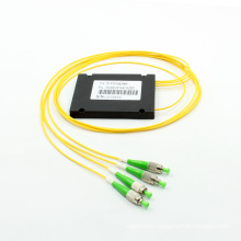 Type de cassette ABS 1 * 3 Fiber Optic PLC Splitter